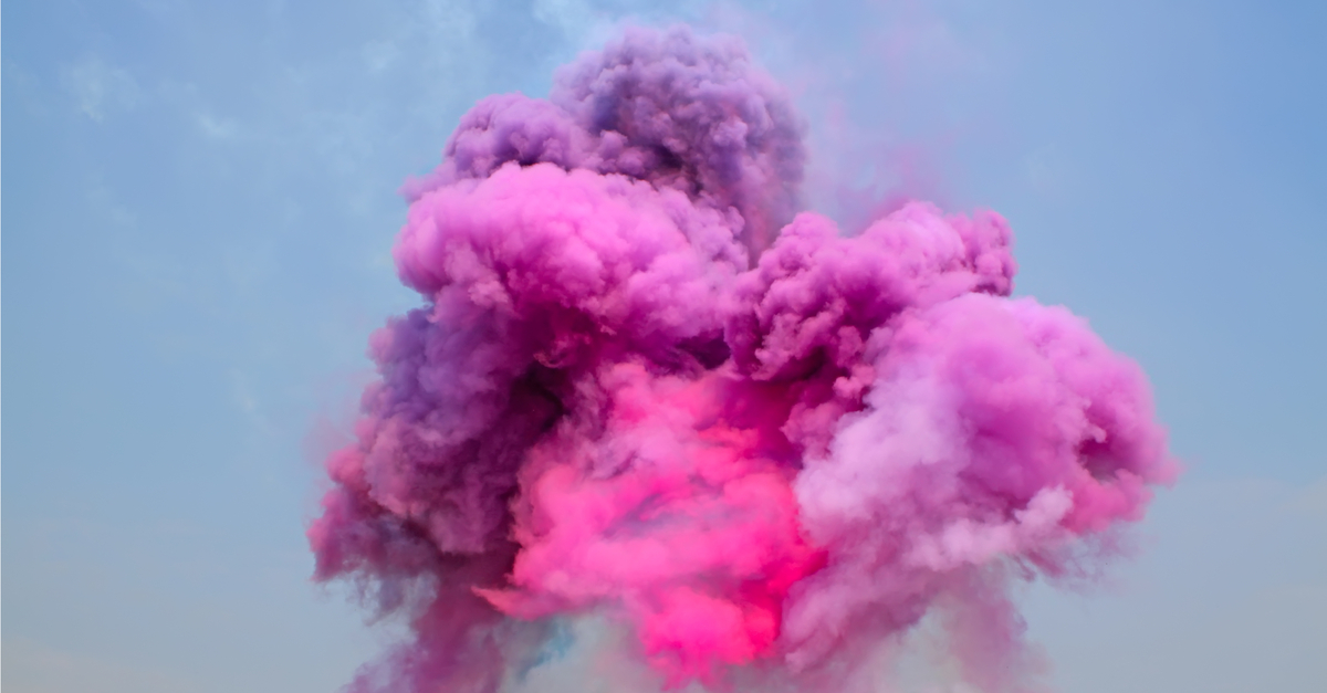Цвет розовый дым фото в одежде