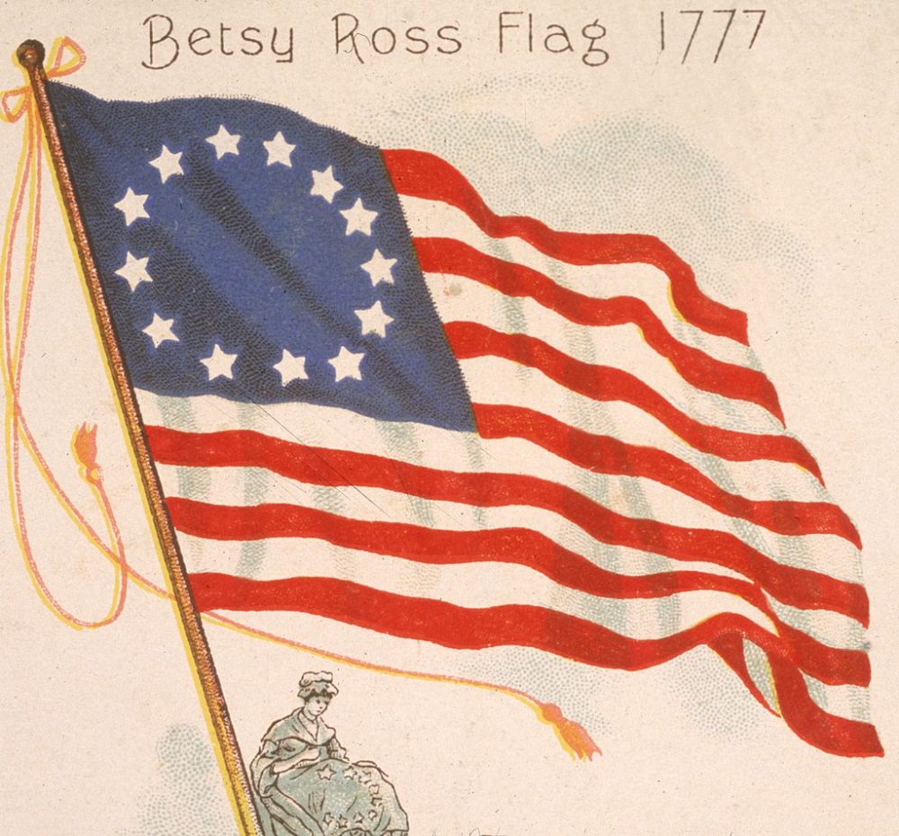 Первый американский флаг Бетси Росс