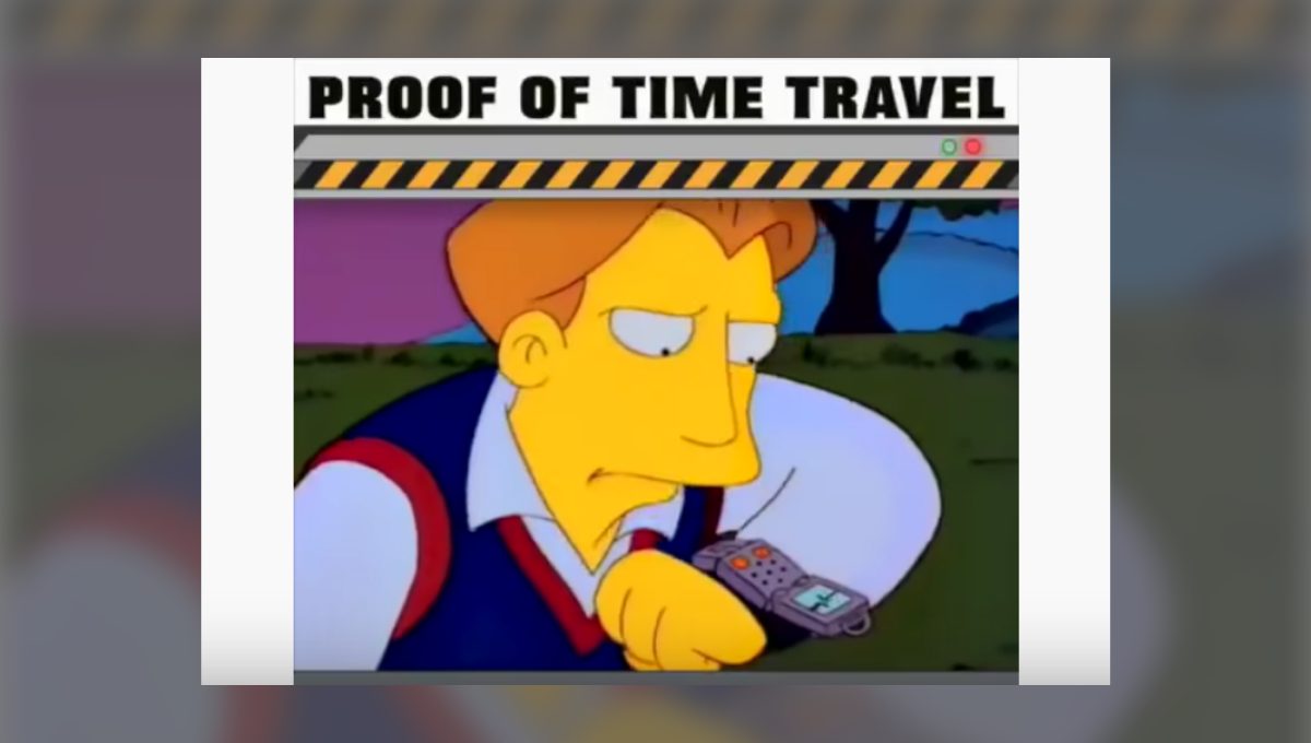 Time Travel Bart And Marge Simpson Porn - The Simpsons' Didn't Predict That | Snopes.com
