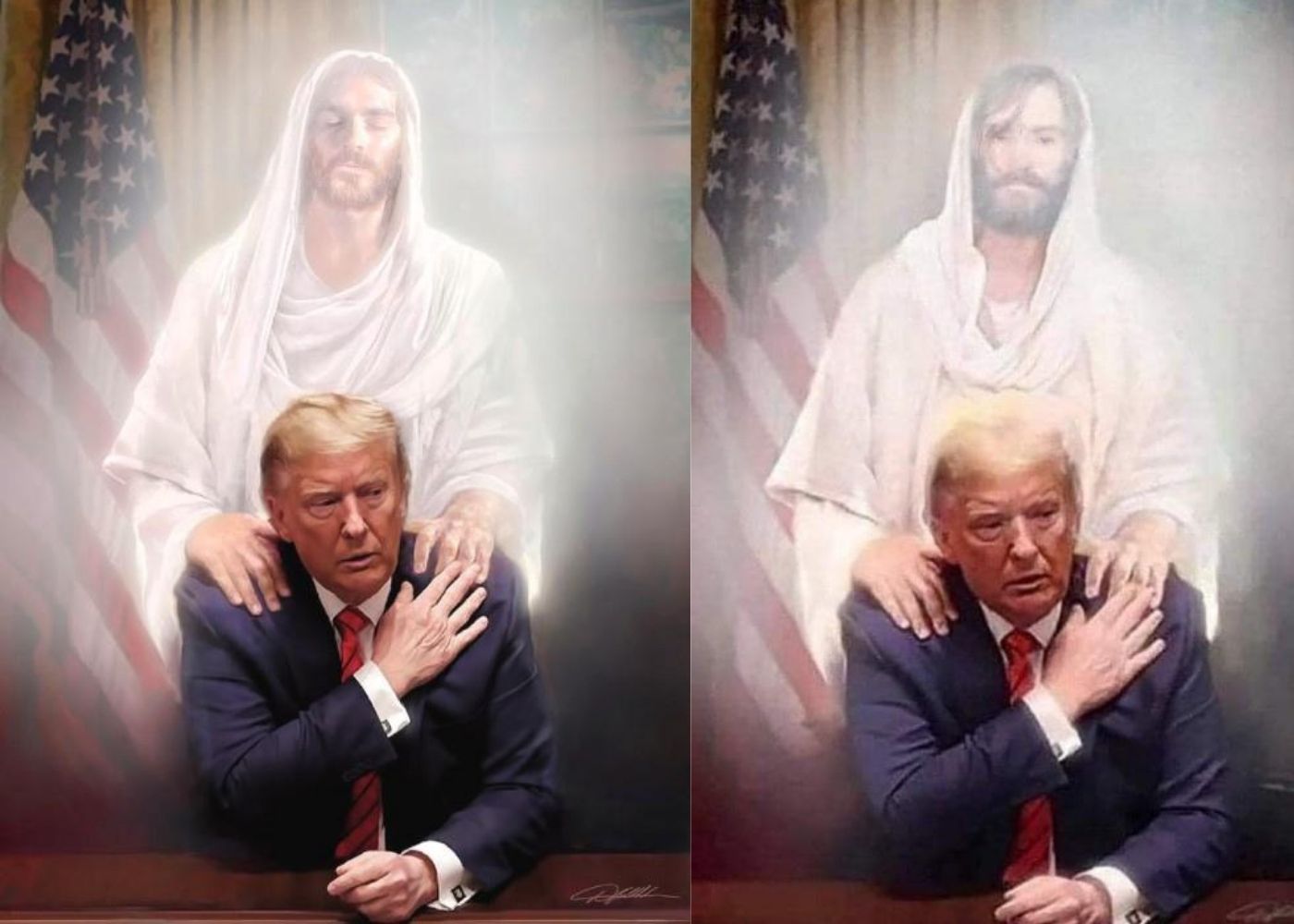 Трамп и Иисус