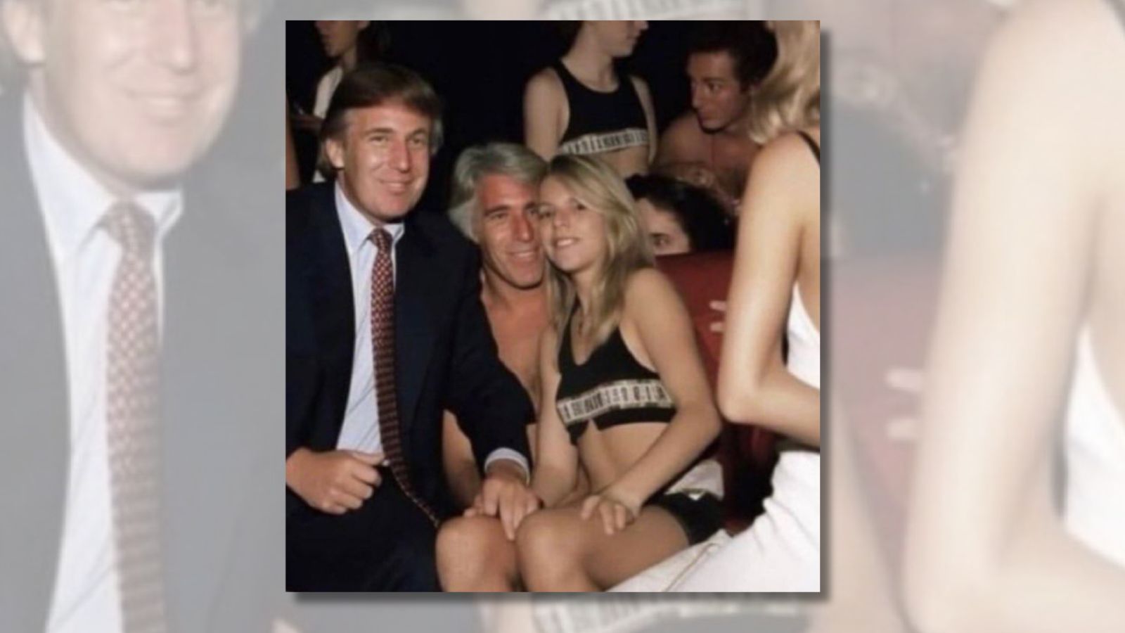 Here's the Story Behind That Bizarre Painting of Bill Clinton in a Blue  Dress Seen at Jeffrey Epstein's Home